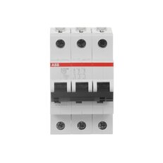 S203M-C13 3 fázový jistič 13 A char. C 10kA ABB 2CDS273001R0134