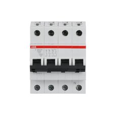 ABB S203-C63NA jistič 3F odpojení N vodiče (3+NA) 63 A char. C 6kA