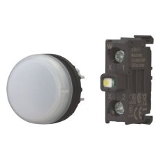 M22-L-W-LEDC-BVP Signálka, zapuštěná, 12
