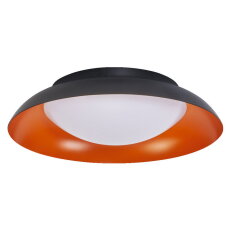 Orbis Plate 310MM 19W 830 Click DIM Black and Orange OSRAM 4099854449888