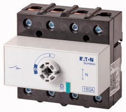 DMM-160/1-SK Odpínač DUMECO 160A 3+N-pól zadní montáž bez ovládací páky 6085417