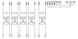 Aktivní modul FLX-D37F/16OSC/24DC/DO/TDC3K PHOENIX CONTACT 2908890