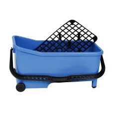 Kbelík obdélníkový + mřížka + kolečka 16 l KUBALA Z1520