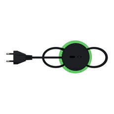 Unica System+ Stolní box XS s USB A/C 3.1A zápustný Antracit SCHNEIDER INS44009