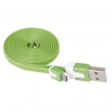 Kabel USB 2.0 A/M-MICRO B/M 1M zelený Emos SM7001G