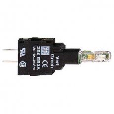 Schneider ZB6EB4A Objímka pro signálku, 12...24V - rudá