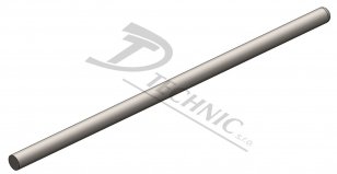 JP 30 Al d16 Jímací tyč d16 AlMgSi - 3000 mm DT TECHNIC 421015