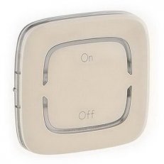 VALENA ALLURE KRYT PRO MYHOME_UP SYMBOL ON/OFF 2MODULOVÝ BÉŽOVÝ LEGRAND 755374