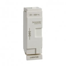 Schneider LAD4V3G D40A až D65A varistor 50127V AC/DC odrušovací filtr