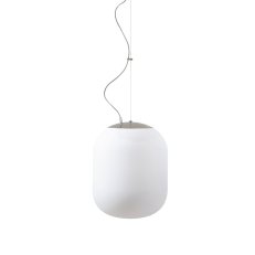 Závěsné svítidlo TANIA L1 HP 52W IP40 3K ON/OFF SKLO OPAL chrom OSMONT TAN62352