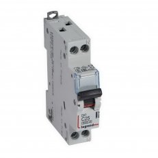 DX3 JISTIČ, 1+N PÓLOVÝ, CHAR. C,25A 6/10 KA LEGRAND 407744