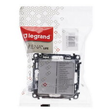 VALENA LIFE SÉRIOVÝ SPÍNAČ Č.5 BÍLÁ LEGRAND 752105