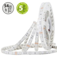 LED pásek SMD5050 RGB, 30LED/m, 7,2W/m, DC12V, 248lm/m, IP54, 10mm, 5m