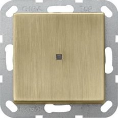 Tlačítkový spínač řídicí přepínač System 55 bronz GIRA 0136603