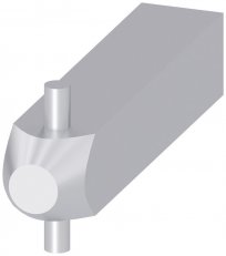 SIEMENS 8UD1900-3WD00 Hřídel