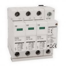 Svodič přepětí T1+2/BC kompletní 3+1 12,5kA/280V,série UAS SCHRACK IS210459--