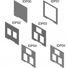 Upevňovací desky k příslušenství pro data zásuvky, PP HL SYSTEM HL IDP01