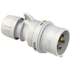 vidlice 5P, 16A/speciální, 1h, IP44, bílá PCE PC-015-1