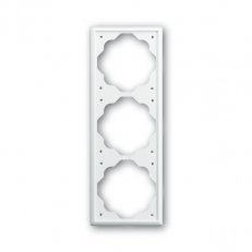 IMPULS Trojrámeček alpská bílá 1723-74 ABB 2CKA001754A2437