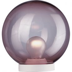 Sloupové svítidlo Globes 250 adaptér bílá 11W IP44 E27 COMPOLUX 916931/08K