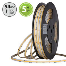 LED pásek COB NW, 480LED/m, 15W/m, DC 24V, 1551lm/m, CRI90, IP20, 10mm, 5m