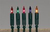 Vánoční řetěz PISELLO barevný 35 ks svíček