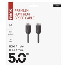 HDMI 2.0 high speed kabel A vidlice A vidlice 5 m EMOS S10500