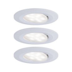 Vestavné svítidlo LED Calla kruhové 3x6W bílá mat výklopné 999.27 PAULMANN 99927