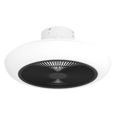 Stropní ventilátor SAYULITA LED-CCT bílá/černá 25,5W EGLO 35094