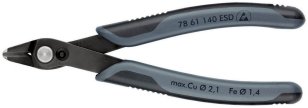 Electronic Super Knips XL ESD 140 mm KNIPEX 78 61 140 ESDSB