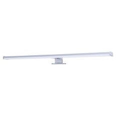 LED koupelnové osvětlení nad zrcadlo 12W 900lm 4000K IP44 60cm stříbrné WO748