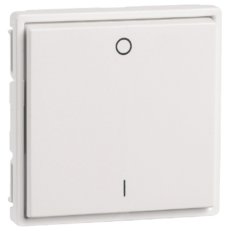 tlačítko gesis RC, 2 kanály, bez baterie (EnOcean), kolébka, značení 1/0, bílé