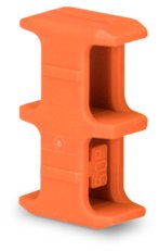 Upevňovací prvek pro vysokoproudé svorky 50 mm2 oranžová WAGO 285-448