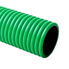 Ohebná dvouplášťová korugovaná bezhalog. chránička KOPOFLEX 40mm zelená 50m