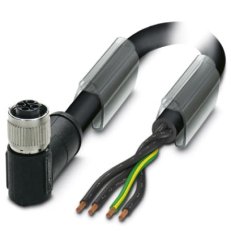 SAC-4P- 1,0-PUR/M12FRS PE Napájecí kabel 1408848