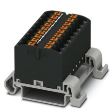 PTFIX 18X2,5-NS35A BK Blok rozvodek 3273190