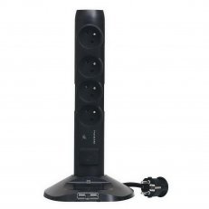 Legrand 050394 SLOUP. 4X2P+T,3XUSB,PO.2M KAB.