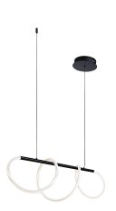 MONTEMA LED 40W IP20 černá 4000K 3750lm RABALUX 72269