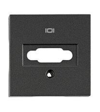 Kryt VGA zásuvky, antracit SCHRACK EV114354--