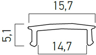 PRF130 FROSTED POLYCARBONATE DIFFUSER 2