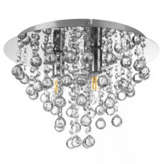 Stropní svítidlo LONDON chrom 3x40W E14 IP20 GLOBO 63040306X