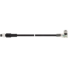 Konfekcionovaný kabel pro snímače/akční členy AB-C3-M8MS-0,6PUR-M8FA-2L 22260215