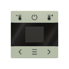 ABB ZONI Kryt pro termostat prostorový s Bluetooth, olivová 2CHT910400A4243
