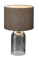 Stolní lampa LUXIN tónované sklo E14 1x MAX 40W IP20 RABALUX 74047