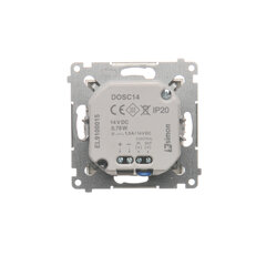 LED osvětlení s pohybovým senzorem, 14 V, zlatá matná metalizovaná DOSC14B.01/44
