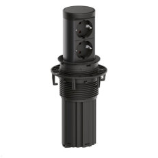 ELEVATOR 2 2xCEE7/3 RAL9005 0,5m ISV