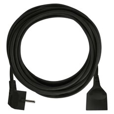 Prodlužovací kabel 5 m, 1 zásuvka, černý, PVC, 1,5 mm2 EMOS PC0115R