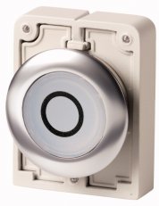 Eaton M30I-FDL-W-X0 Prosvětlená ovládací hlavice, bez aret, kroužek nerez,O bílá