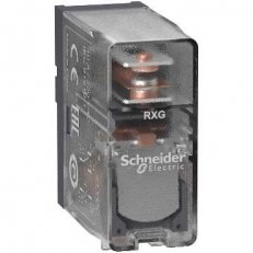 Schneider RXG15BD Relé Zelio RXG, 1 C/O , 10 A, 24 V DC, průhledný kryt