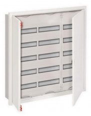 Zapuštěná rozvodnice ABB U53 -180M s dveřmi